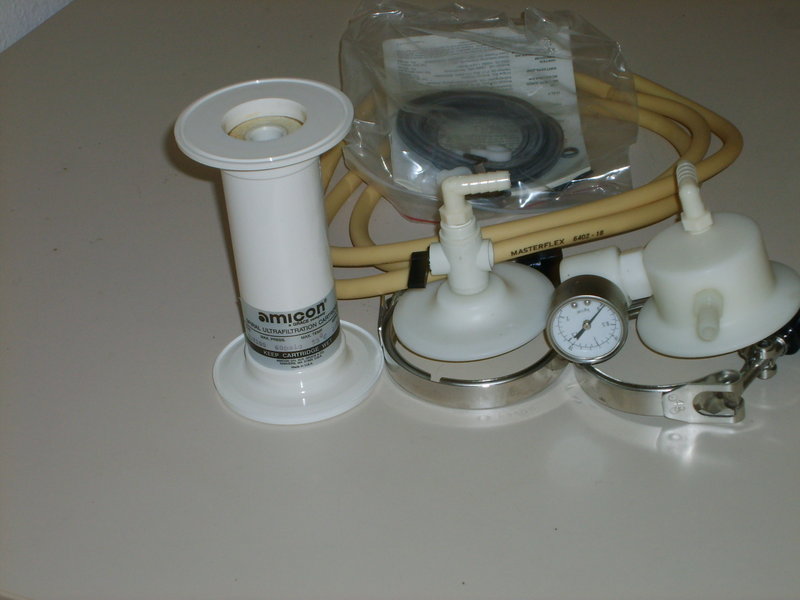 Spiralpatrone Amicon Typ S1Y100 + S1 Header Kit