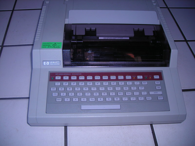 Integrator Hewlett Packard 3396 Serie II