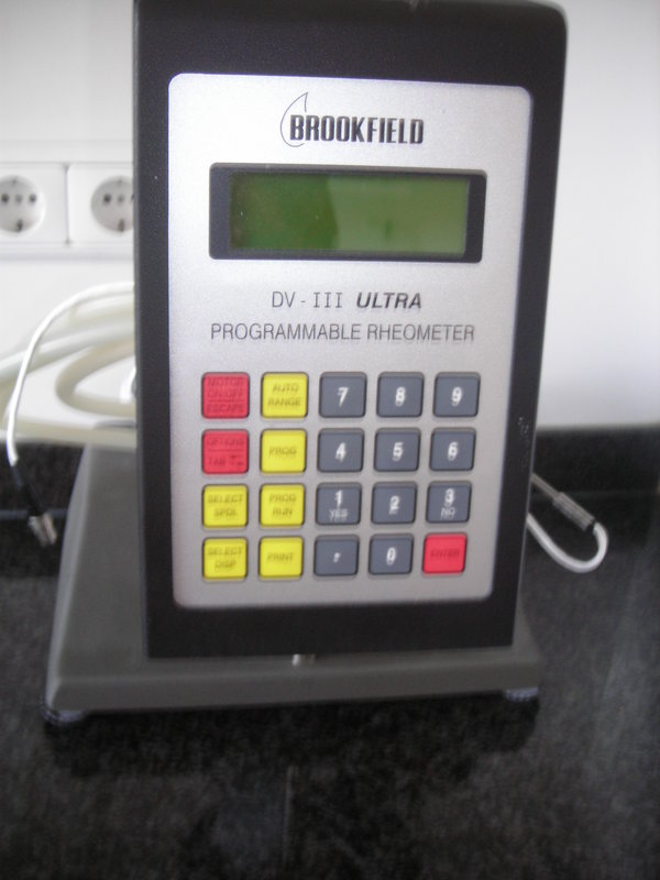 Brookfield DV III-Ultra Viskosimeter/Rheometer