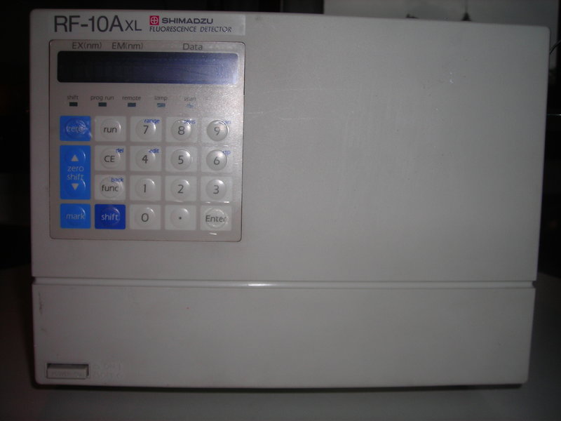 Shimadzu RF 10AxL Fluorescence Detektor Shimadzu RF 10AxL Fluorescence Detektor