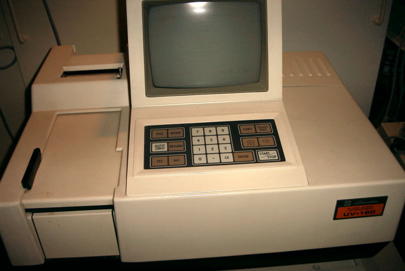 Shimadzu UV-VIS Spektrometer Modell 160